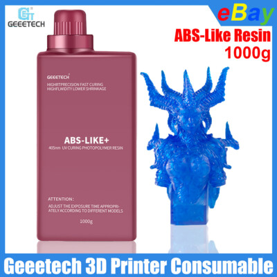 Geeetech 405nm ABS Like Resin 1000g Blue High Quality for LCD/DLP 3D Printer