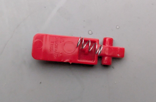 Original Dyson V10 V11 Mülltonnenentriegelung verriegelbar rote Lasche T110848 3A