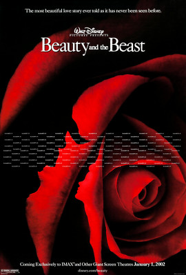 Disney Beauty and the Beast Poster 11x15.5 | eBay