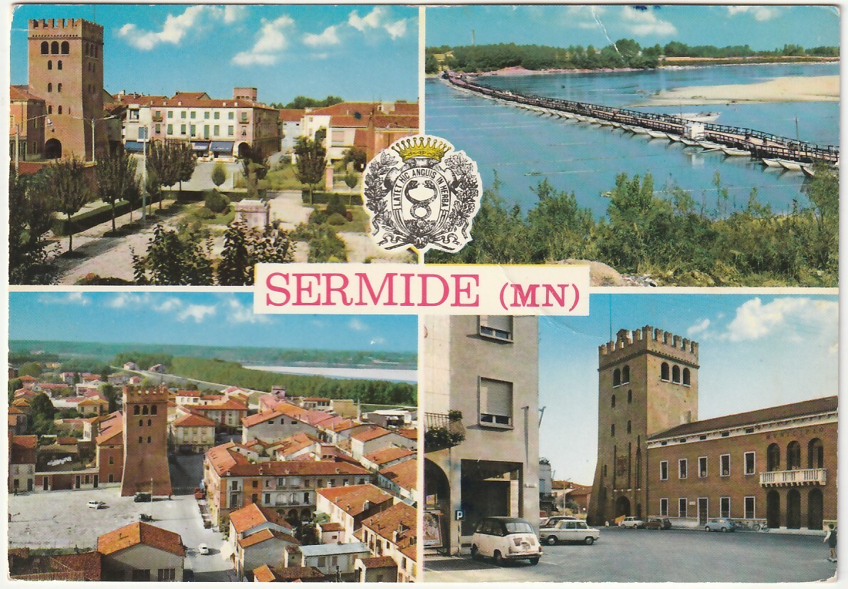 SERMIDE - MANTOVA - VEDUTINE - VIAGG. 1966 -11778-