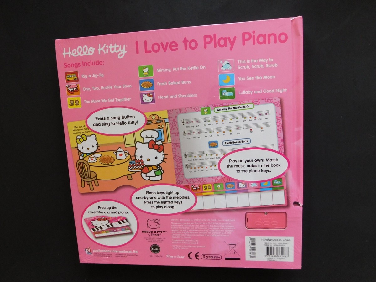 Hello Kitty I Love to Play Piano by Publications International Ltd