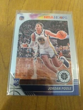 2019-20 Jordan Poole NBA Hoops Premium Stock RC No.223 Golden State 🔥🔥🔥