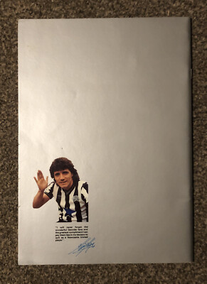 Brochure D'adieu Kevin Keegan – Newcastle United – 1984 – Football Vintage