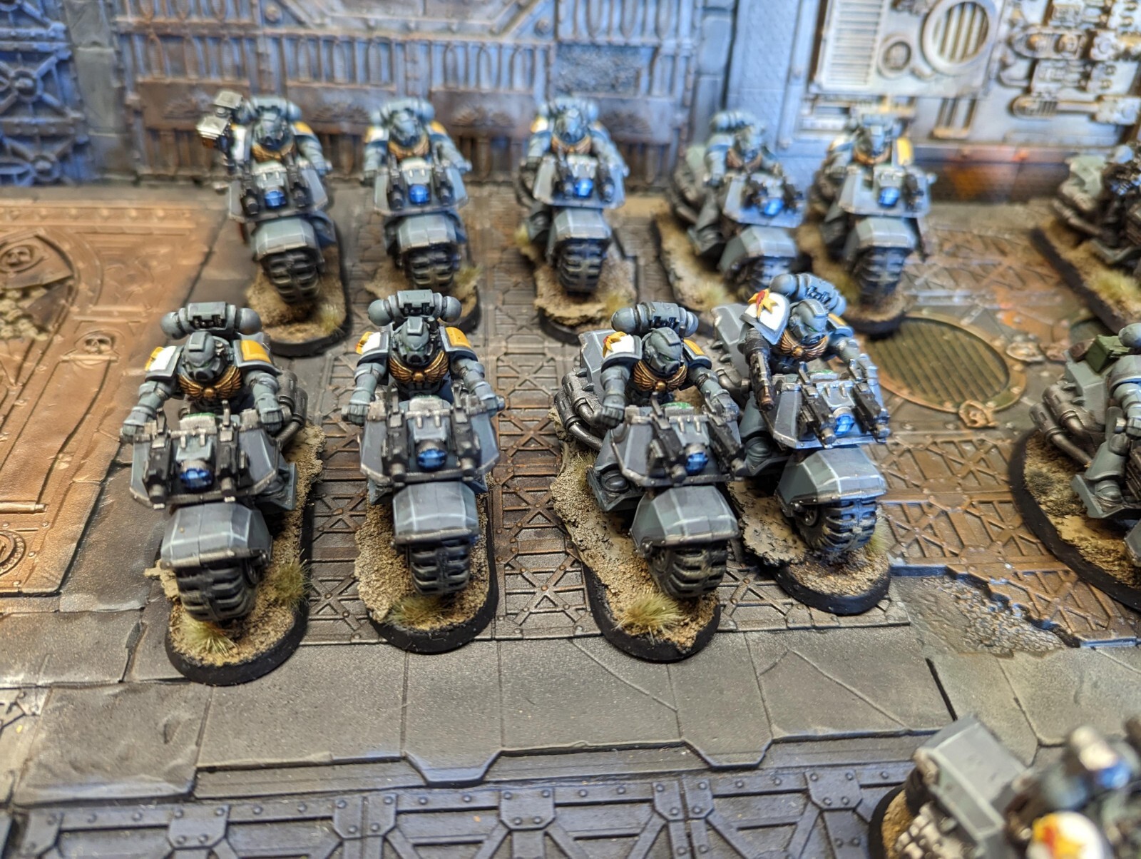 Space Marine Bike Army Storm Warriors Biker Bikes Games