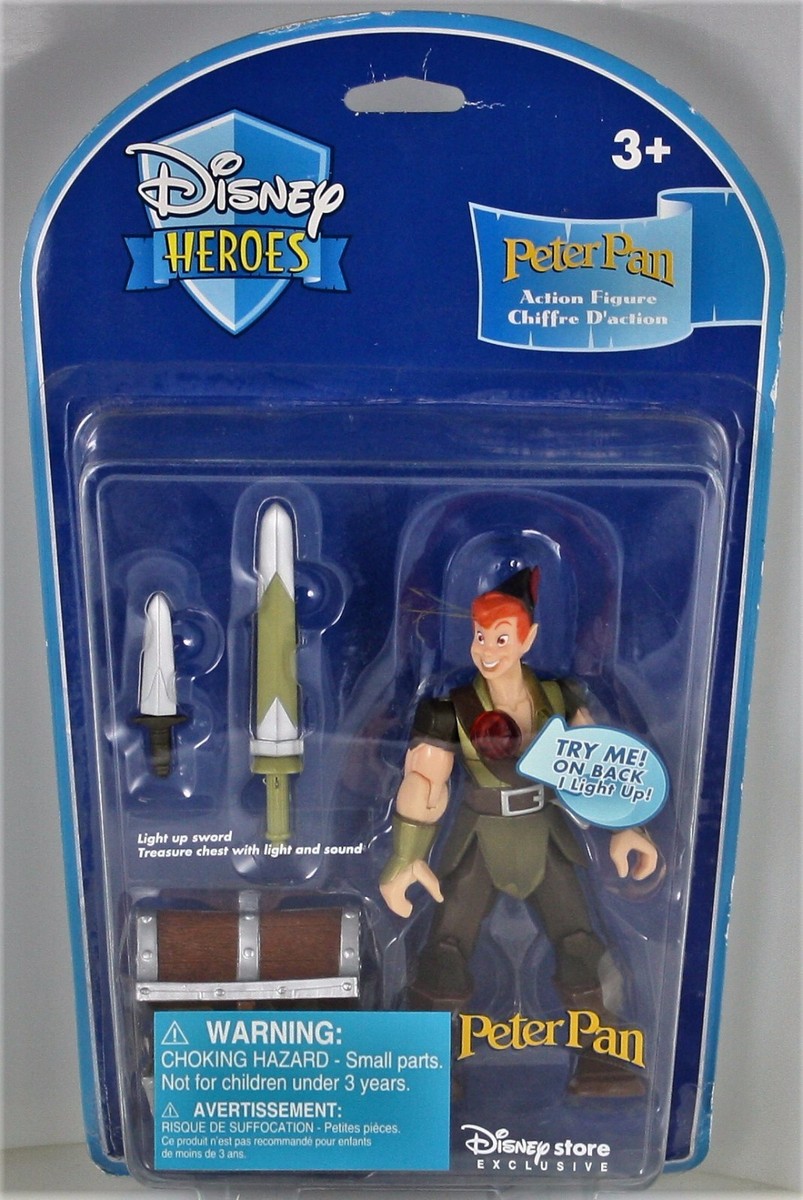 Disney Heroes Store Exclusive PETER PAN Action figure Light Sword