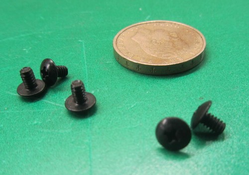 Truss Head Phillips 18-8 Stainless Black Oxide Screw 4-40 x 3/16" L, 100 Pcs - Picture 4 of 9