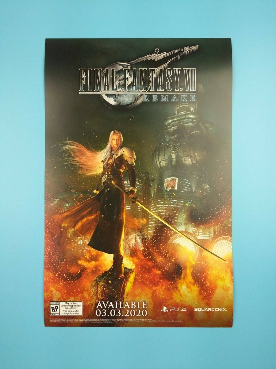 非売品 店頭用 ポスター FINAL FANTASY Ⅶ REMAKE 告知 A 非売品 店頭用 ポスター FINAL FANTASY Ⅶ REMAKE 告知 A - メルカリ