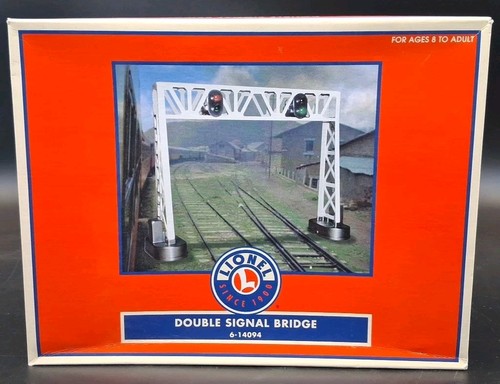 Puente de doble señal Lionel calibre O 6-14094.  | Condition: Used