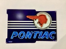 Pontiac Neon Stylized Laser Cut Metal Sign Not Real Neon 18 X 1
