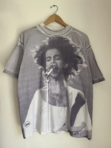 RARE Rock Shots All Over Print Prince Band T-Sh 1990s vintage concert t-shirt, vintage, size XL, single stitch, B+ condition