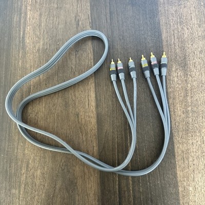 Monster Cable Interlink 100 Standard SV1 Audio Video RCA Cable Gold 5 Ft