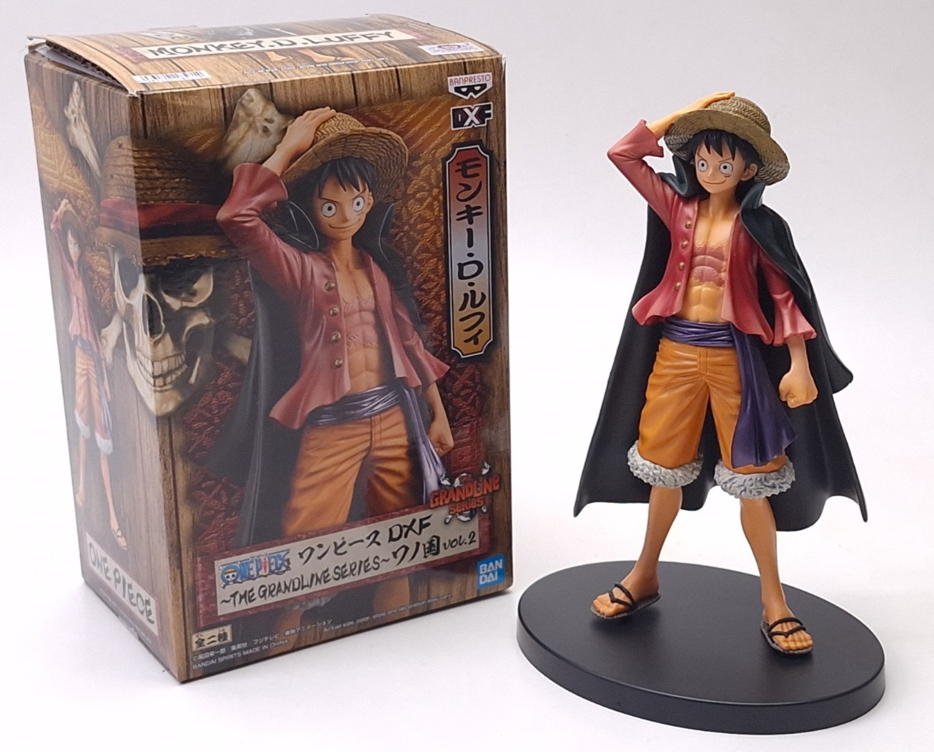 One Piece Monkey D Luffy Figure DXF THE GRANDLINE SERIES Wano vol.2