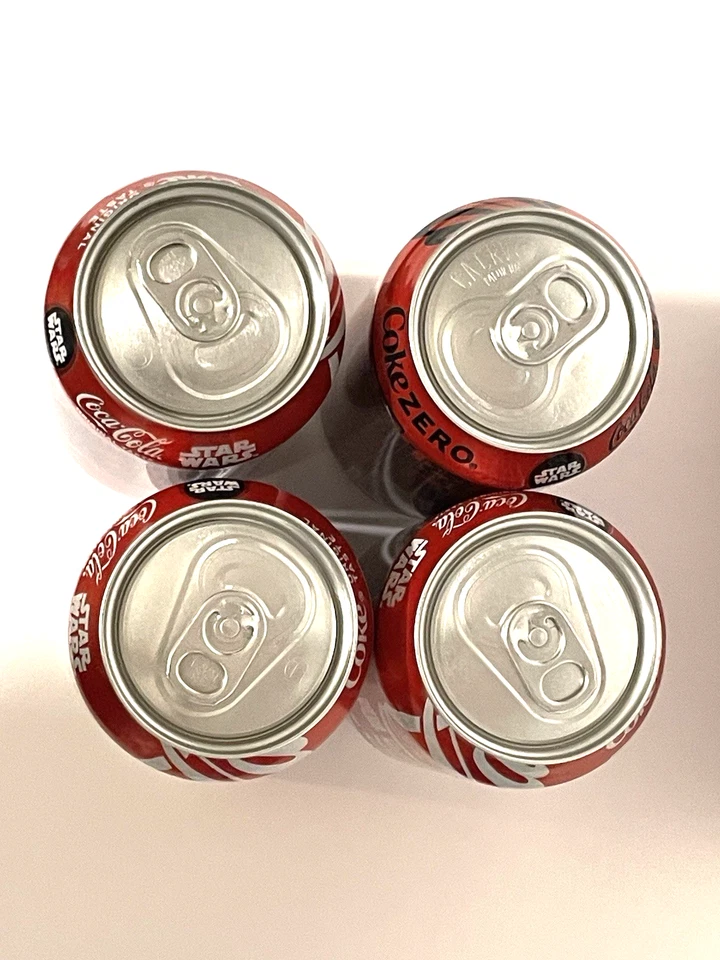 Банки Star Wars Coca Cola Anakin Ashoka Maul Palpatine Clone Wars Rivals ограниченное издание - Изображение 4 из 4