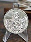 Intaglio Mint One Troy Ounce Fine Silver Round The Yeti Silver Bullion Coin 🪙