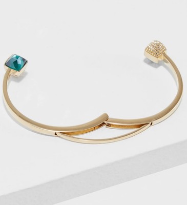 スワロフスキー Swarovski 『Glance バングル M』5278533 SWAROVSKI Glance Gold Bangle #5278533 NWT | eBay
