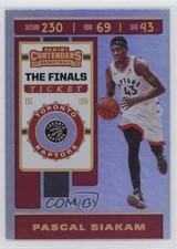 2019-20 Panini Contenders The Finals Ticket /65 Pascal Siakam #87 0q77
