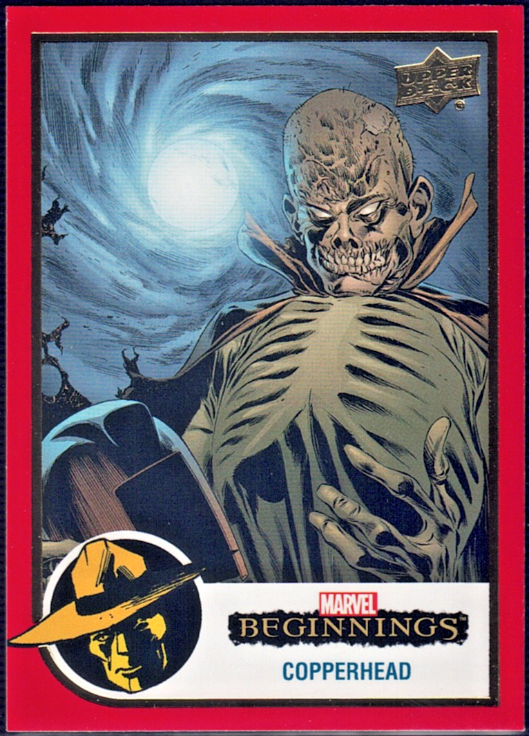 2022 Marvel Beginnings Volume 2 Series 1 #68 Copperhead Red Border