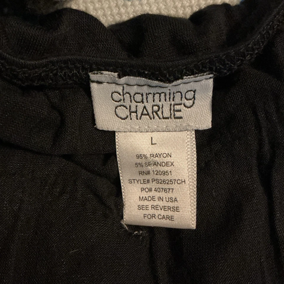 Vestido Babydoll Charlie Vintage Encantador Talla L Y2K Whimsigoth Fairy Grunge Foto 4 de 4