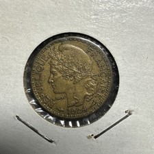 1924 Cameroon 50 Fifty Centimes Cent Rare Coin Excellent Condition World Foreign