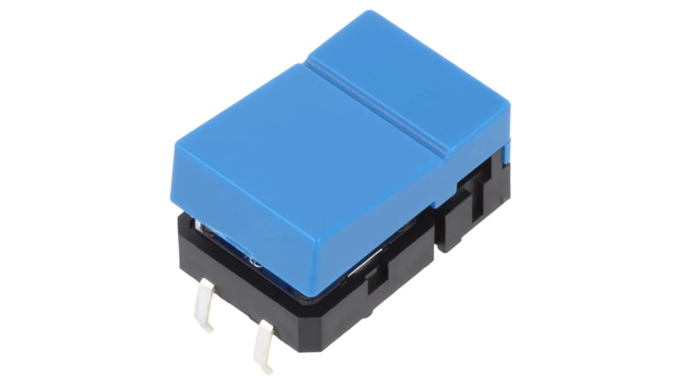 Poz 2 Button Switch SPST-NO 0.05A/24VDC B3J-1400