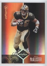2004 Leaf Limited Spotlight Bronze 3/100 Deuce McAllister #30 is2