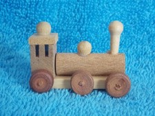 Miniature Wood Train Engine 1 3/4"