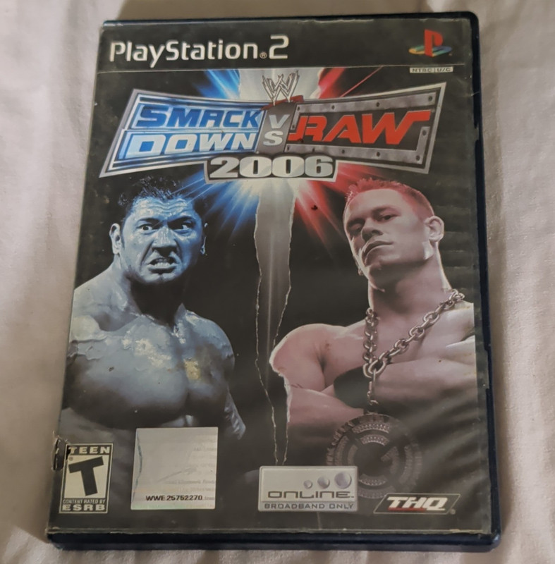 THQ WWE SmackDown vs. Raw 2006 PS2