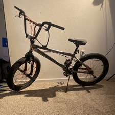 Mongoose Index 2.0 BMX Bike 20 Silver Black O...