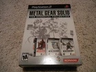 Metal Gear Solid The Essential Collection (PS2, 2008) CIB MGS 1 2 3 PlayStation