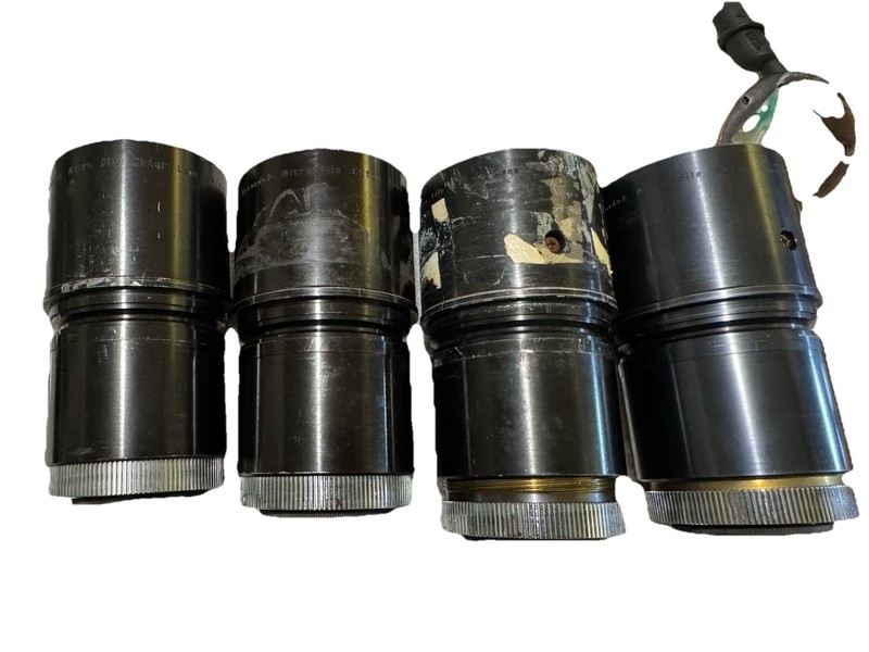 4x Recordak Micro File Ektar Lenses