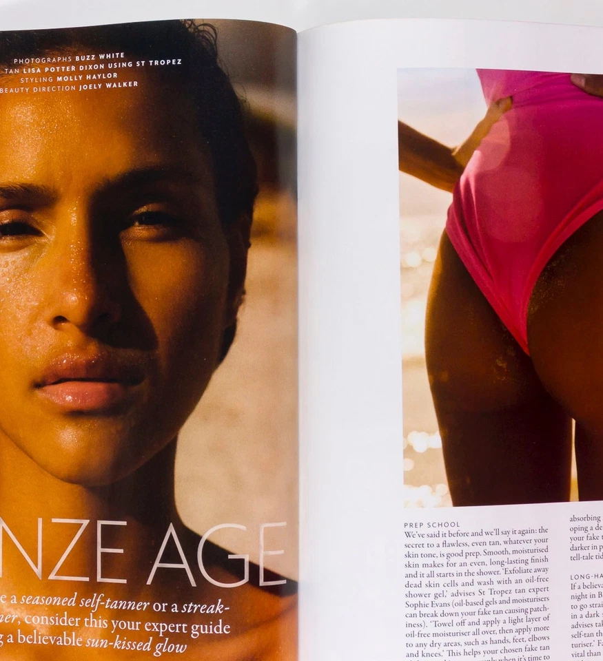 Lindsey Wixson Victoria BeckhamSimone Ashley GRAZIA BEAUTY # 2 NEW MAGAZINE 2025 - Image 4 of 4