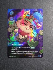 Teemo, Swift Scout Signature Riftbound League Of Legends Origins 307*/298 Nm — live eBay listing