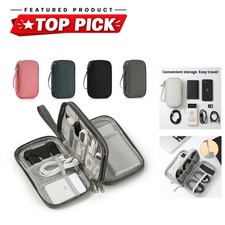 Travel Cable Organizer Bag USB Charger Digital Storage Pouch Hanging