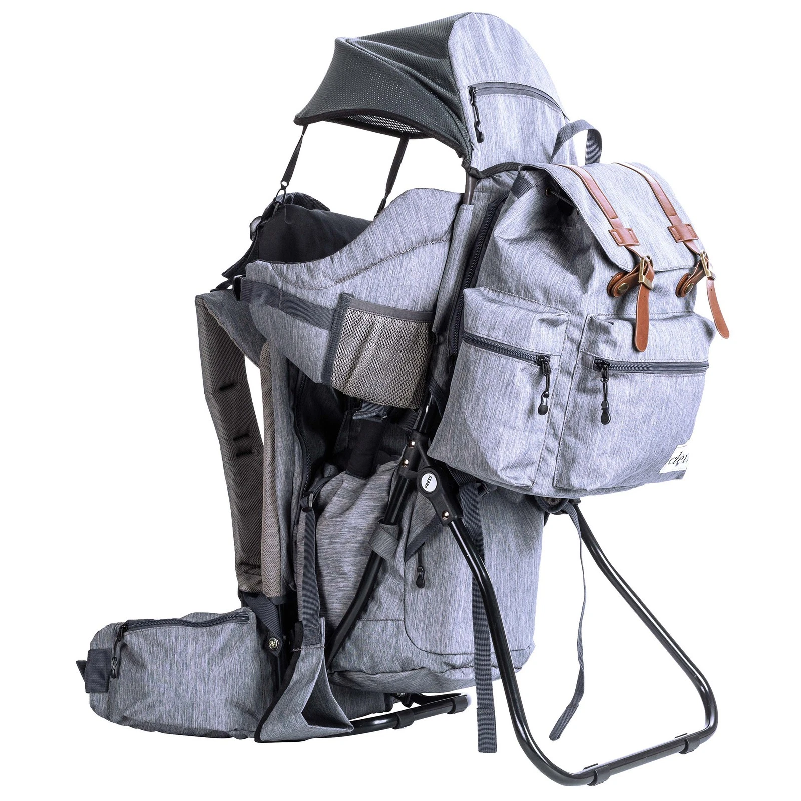 ClevrPlus Baby Hiking Child Carrier Backpack Camping with Detachable Bag, Gray
Opens in a new window