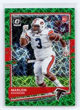 2020 Donruss Optic #135 Marlon Davidson Green Velocity RC