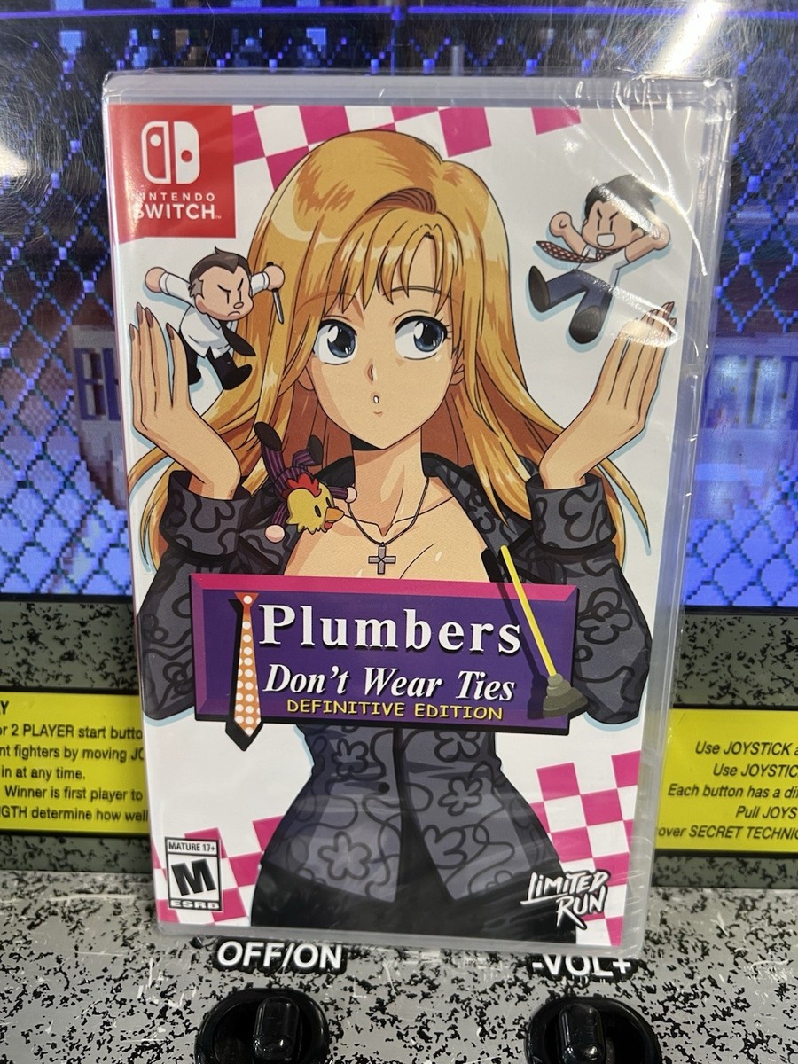 Nintendo Switch Limited Run #204 Plumbers Don't Wear Ties