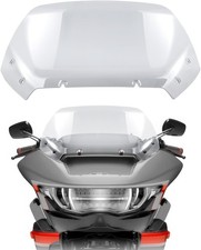 Clear 12" Wave Windscreen Windshield Wind Splitter for Harley CVO Road Glide