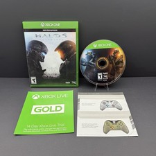 Halo 5 Guardians Microsoft Xbox One With Inserts Cleaned & Tested