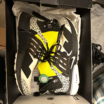 Nike Acronym x Air Presto Mid Dynamic Yellow Men's White/Black, size 10