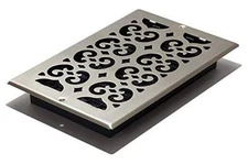  SP610W-NKL Scroll Design Wall/Ceiling 6x10 Inches Brushed Nickel Finish