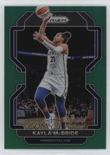 2022 Panini Prizm WNBA Green Prizm Kayla McBride #38 11ba