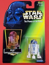 1997 Kenner Star Wars Power of the Force R2-D2  Green Card Action Figure