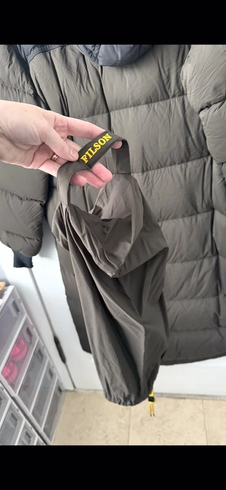 Women's Filson Featherweight Down Long Parka 20171080 Orca Gray Goose - Image 4 of 4