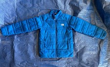 The North Face Boys Size L 14-16 Blue 550 Down Puffer Jacket