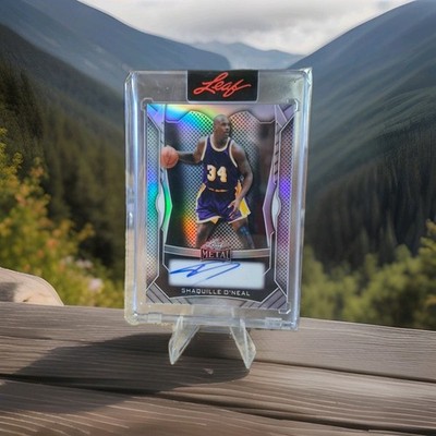 2026 Leaf Metal Shaquille O'Neal AUTO Silver #34/49