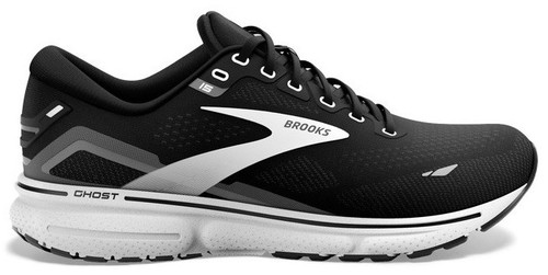 Brooks Ghost 15 Black White Men Size 11.5 Running Shoes New  display picture 2
