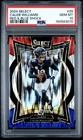 2024 Panini Select - Concourse Caleb Williams #25 Red & Blue Shock Prizm (RC)