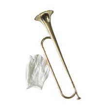 Bugle Gold Brass Kavallerietrompete f&uuml;r Blasorchester Festivalauff&uuml;hrung