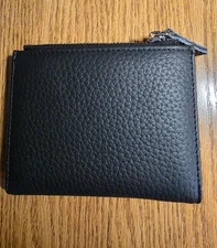 RFID Blocking Womens Small Genuine Leather Wallet Card Holder Mini Bifold Purse