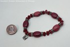 Chaps Silver Tone Dyed Howlite Chrysoprase Bracelet 18.7g — photo 2